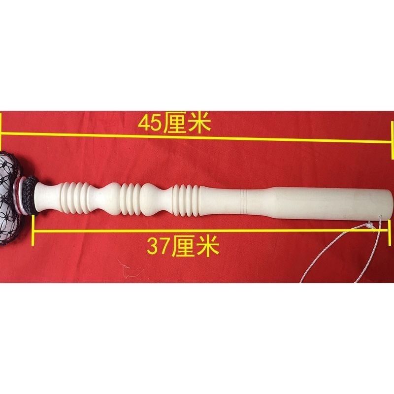 FengShui-Tools_Tai-Ji-fu-chen_Taoist-fuchen_rayon-horse-hair_Wood-Handle