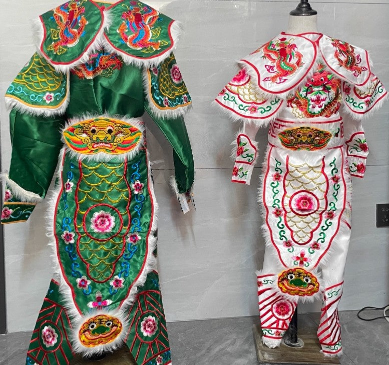 Chinese War Dance Clothing，ChaoShan Yingge Dance Clothing